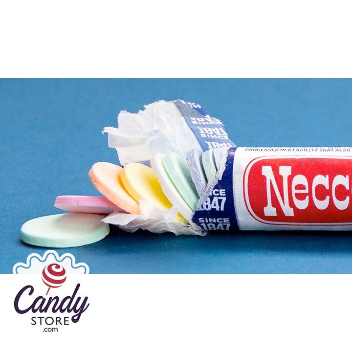 Necco Candy Wafers Rolls - 24ct - Image 3